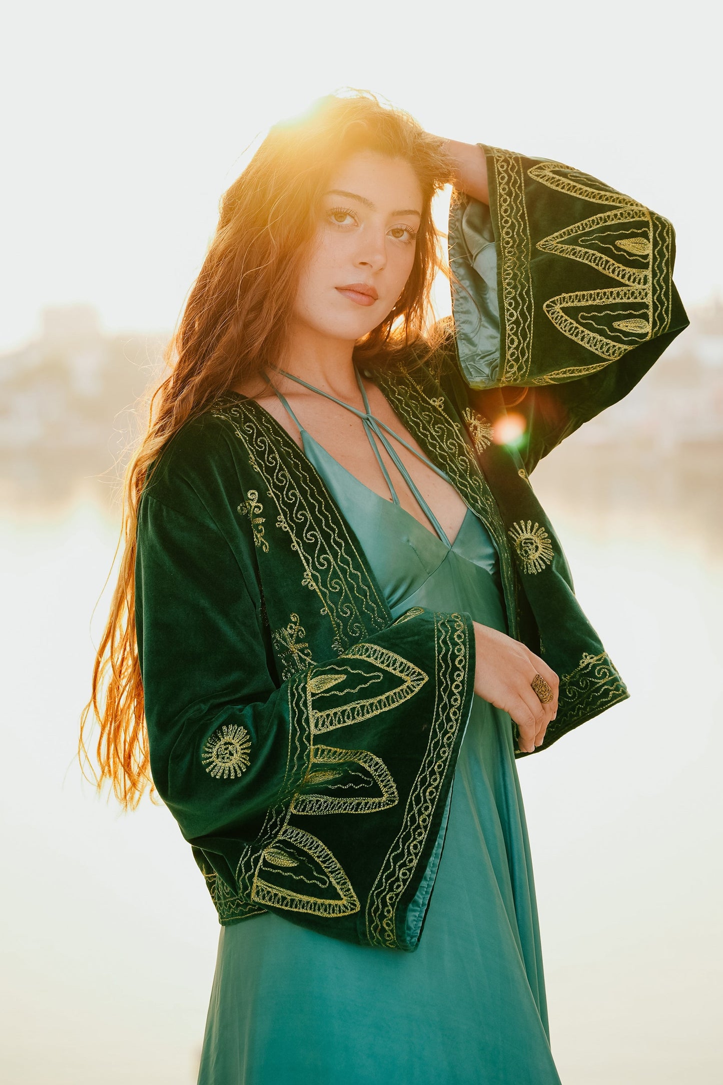 Indian Summer jacket Emerald