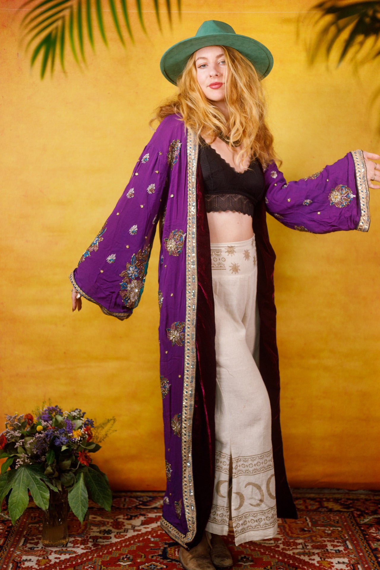 Chandra Glitter kimono