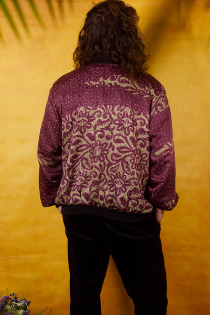 Sari bombers | Festival jacket|