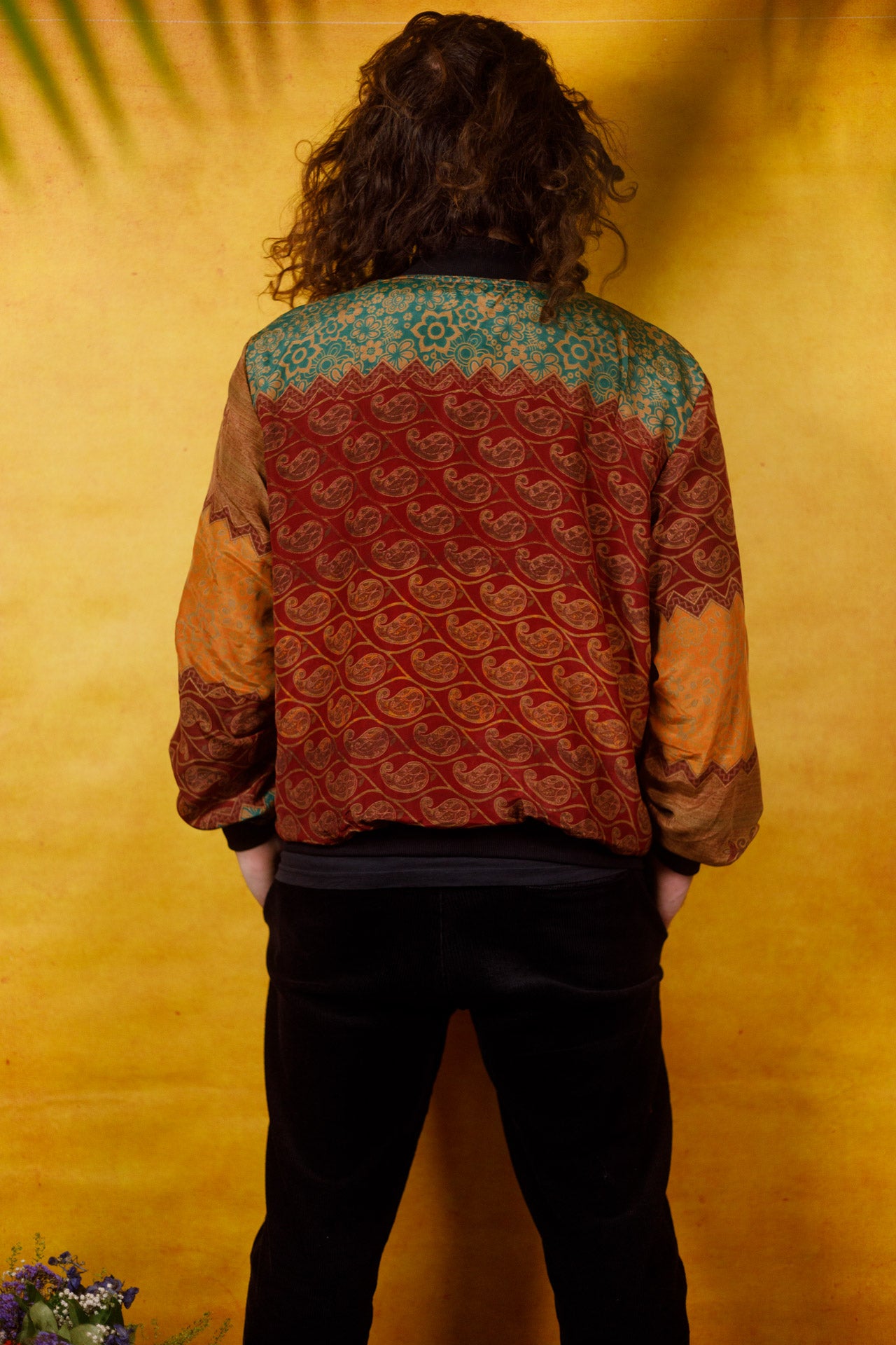 Sari bombers | Festival jacket|