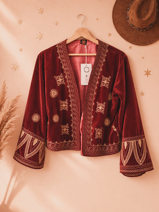 Indian Summer jacket Bordeaux