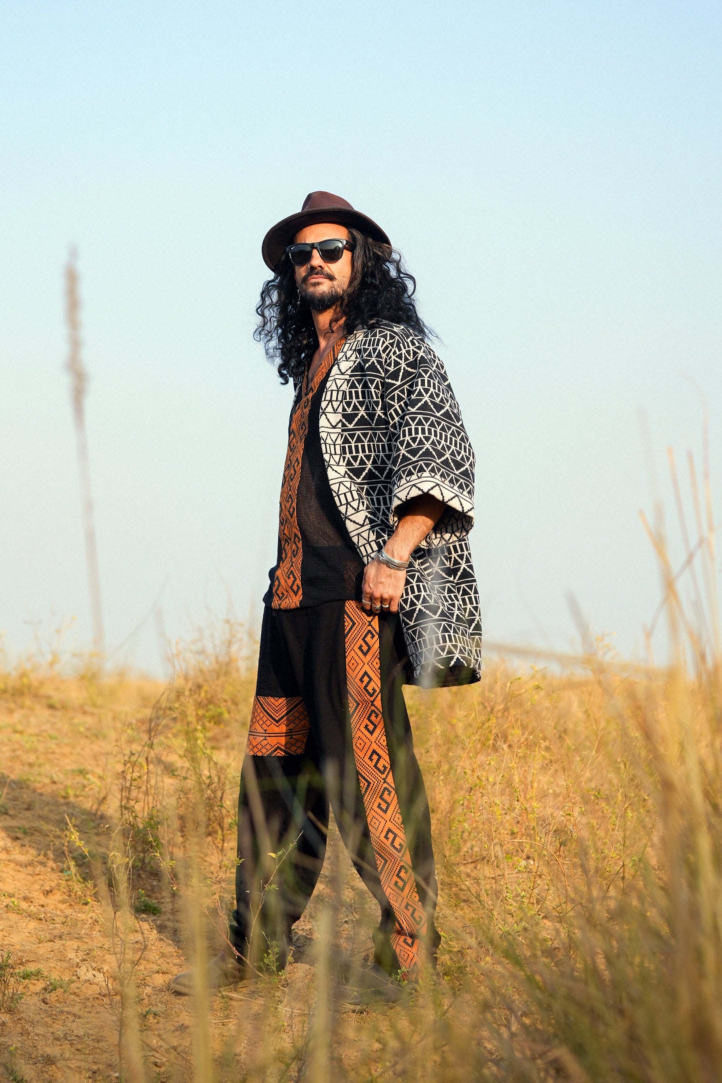 Zahir Jacket Unisex Bohemian Festival Jacket