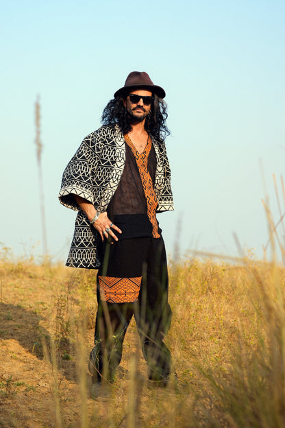 Zahir Jacket Unisex Bohemian Festival Jacket