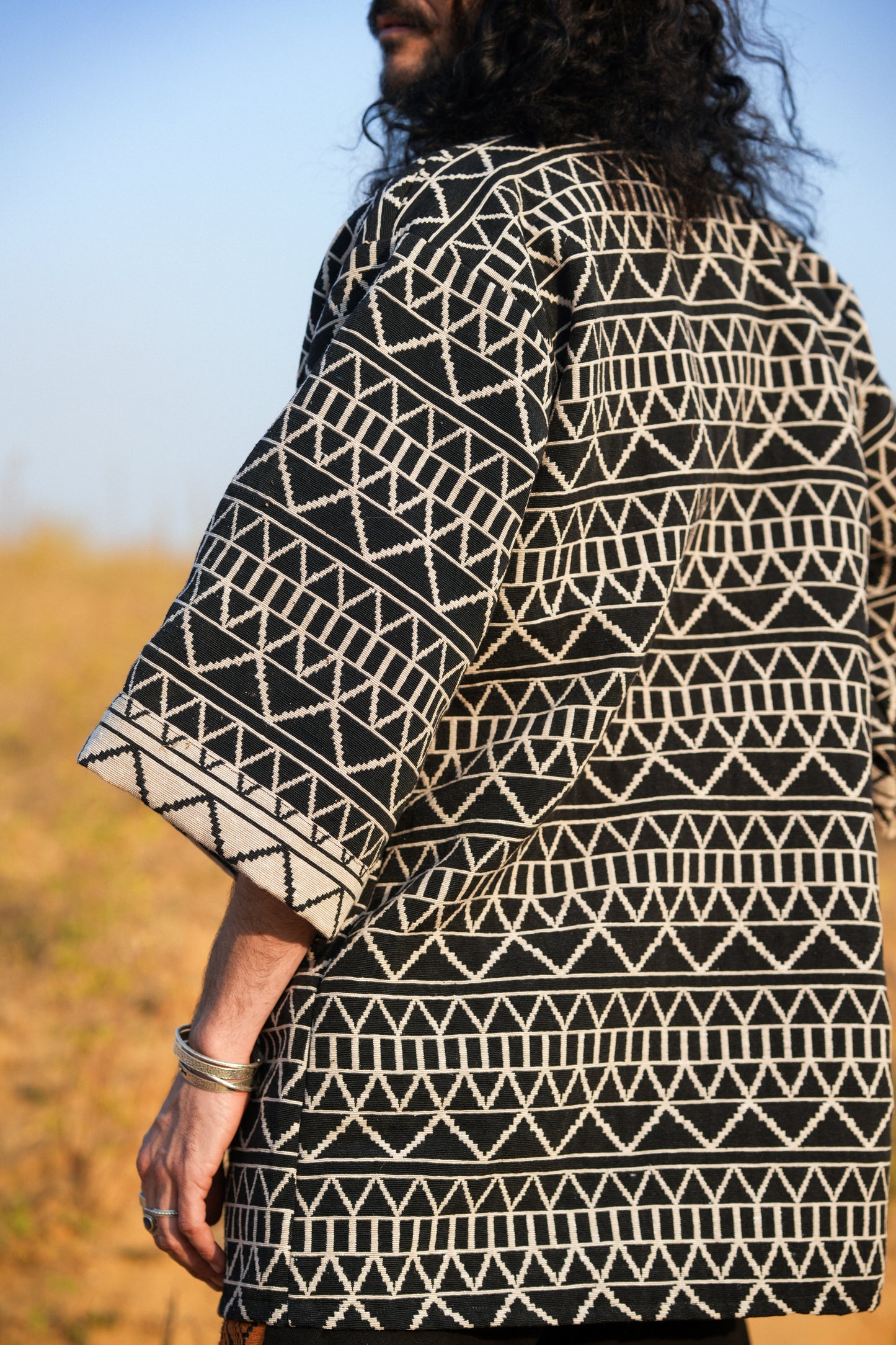 Zahir Jacket Unisex Bohemian Festival Jacket